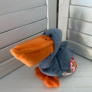 TY Beanie Baby Scoop The Pelican Plush - 1996